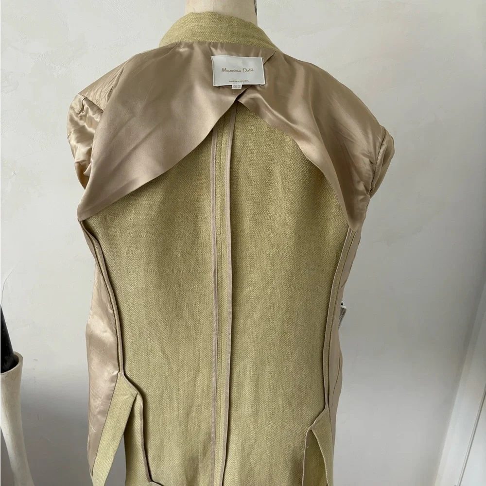 Massimo Dutti Limited Edition Linen Pant Suit size 6 - Picture 11 of 14